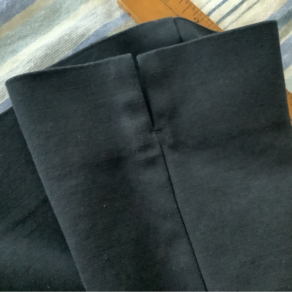 J. Jill Essential Cotton Stretch Pants Dark Navy Blue - Picture 6 of 9